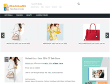 Tablet Screenshot of deals.huaren.us
